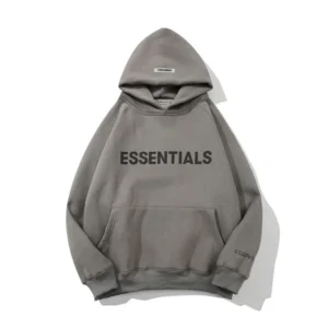Grey ESSENTIALS Oversized Hoodie